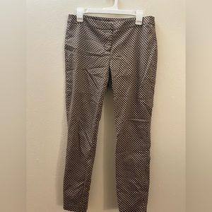 Cynthia Rowley Patterned Slacks size 8